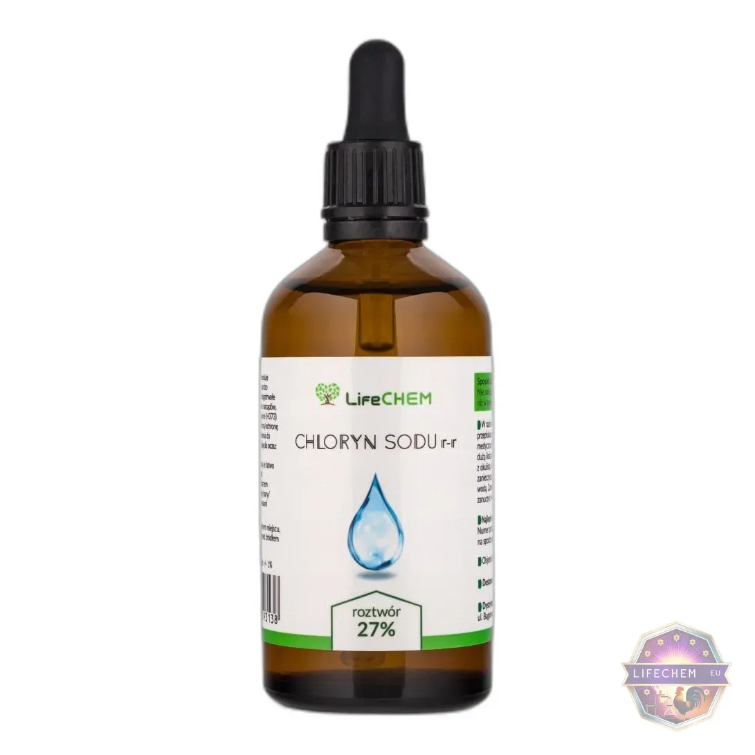 Lifechem - Mms - Chloryn Sodu R-R 27% Naclo2 100Ml — CAS 7758-19-2 — ClNaO2 — odczynnik chemiczny